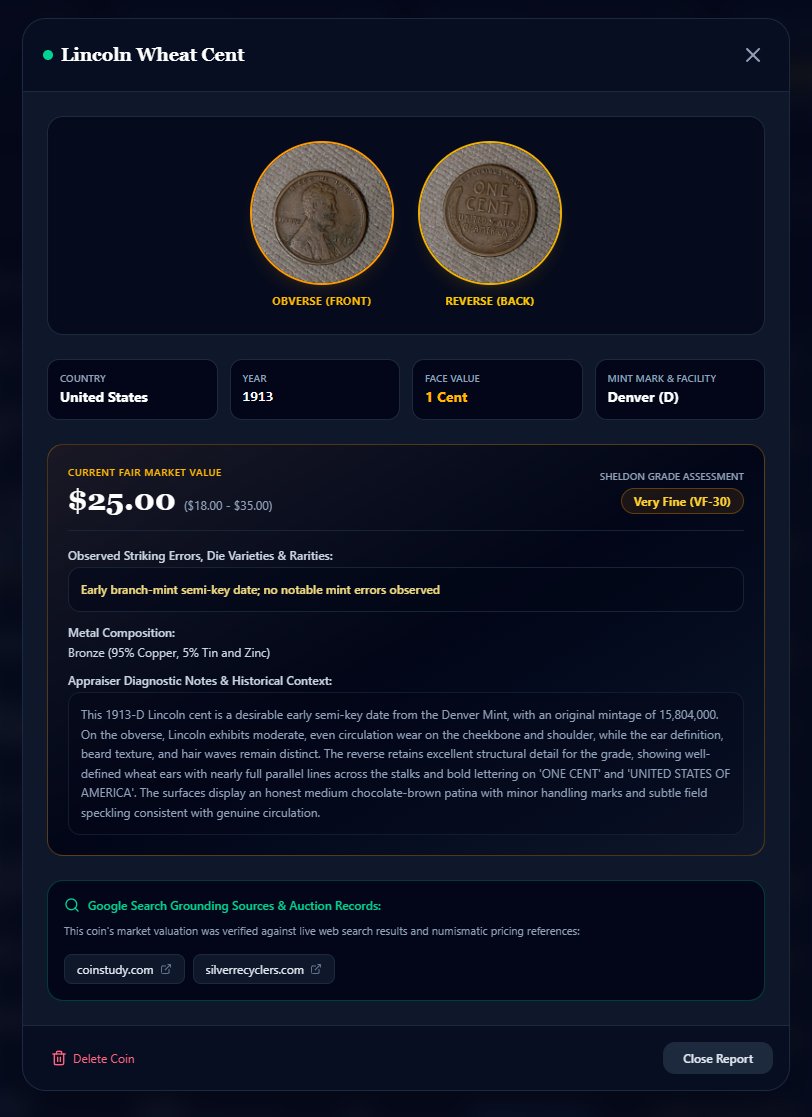 CoinVault AI Interface
